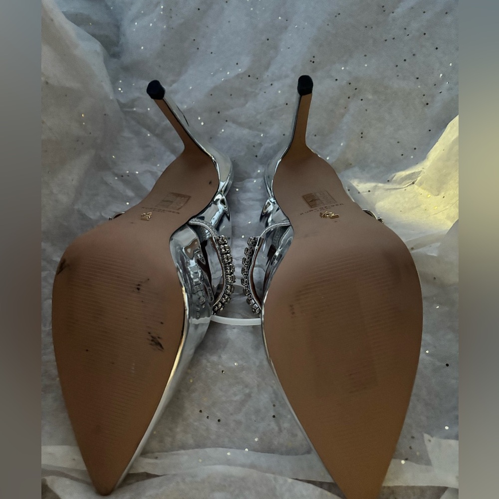 KURT GEIGER LONDON NWOT Women's Duke Pointed Toe Embellished High Heel Pumps - Picture 5 of 6